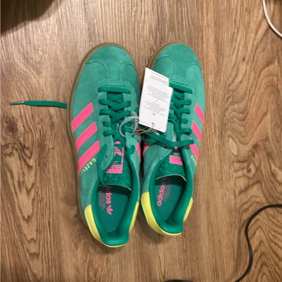 adidas Shoes - Adidas Women's Teal and Pink Sneakers
